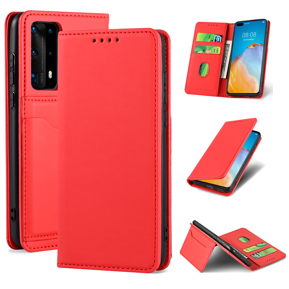 Bakeey-for-Huawei-P40-Pro-Case-Business-Flip-Magnetic-with-Multi-Card-Slots-Wallet-Shockproof-PU-Lea-1763650-15