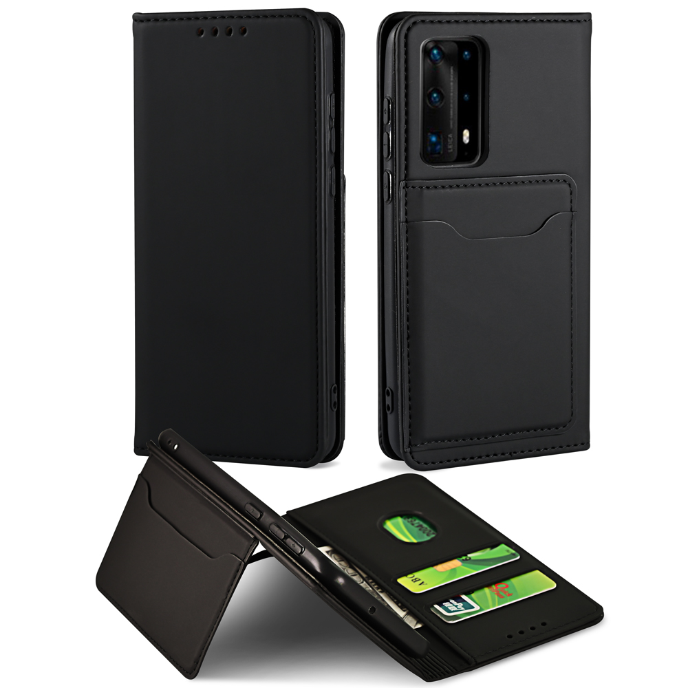 Bakeey-for-Huawei-P40-Pro-Case-Business-Flip-Magnetic-with-Multi-Card-Slots-Wallet-Shockproof-PU-Lea-1763650-3