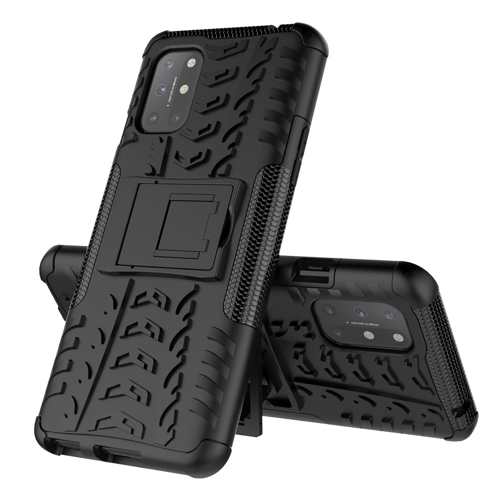 Bakeey-for-OnePlus-8T-Case-Armor-Shockproof-Non-Slip-with-Bracket-Stand-Protective-Case-1776557-4