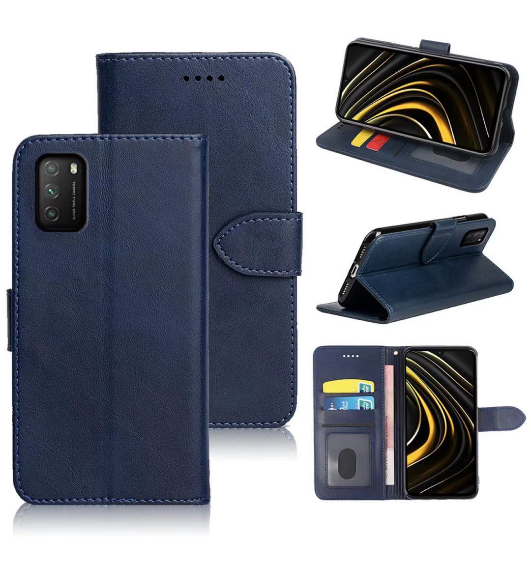Bakeey-for-POCO-M3-Case-Magnetic-Flip-with-Multi-Card-Slots-Wallet-Stand-PU-Leather-Full-Body-Cover--1805309-1
