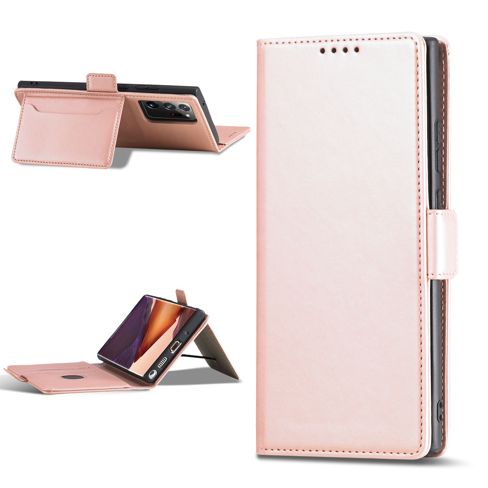 Bakeey-for-Samsung-Galaxy-Note-20-Case-Business-Flip-Magnetic-with-Multi-Card-Slots-Wallet-Shockproo-1763271-13