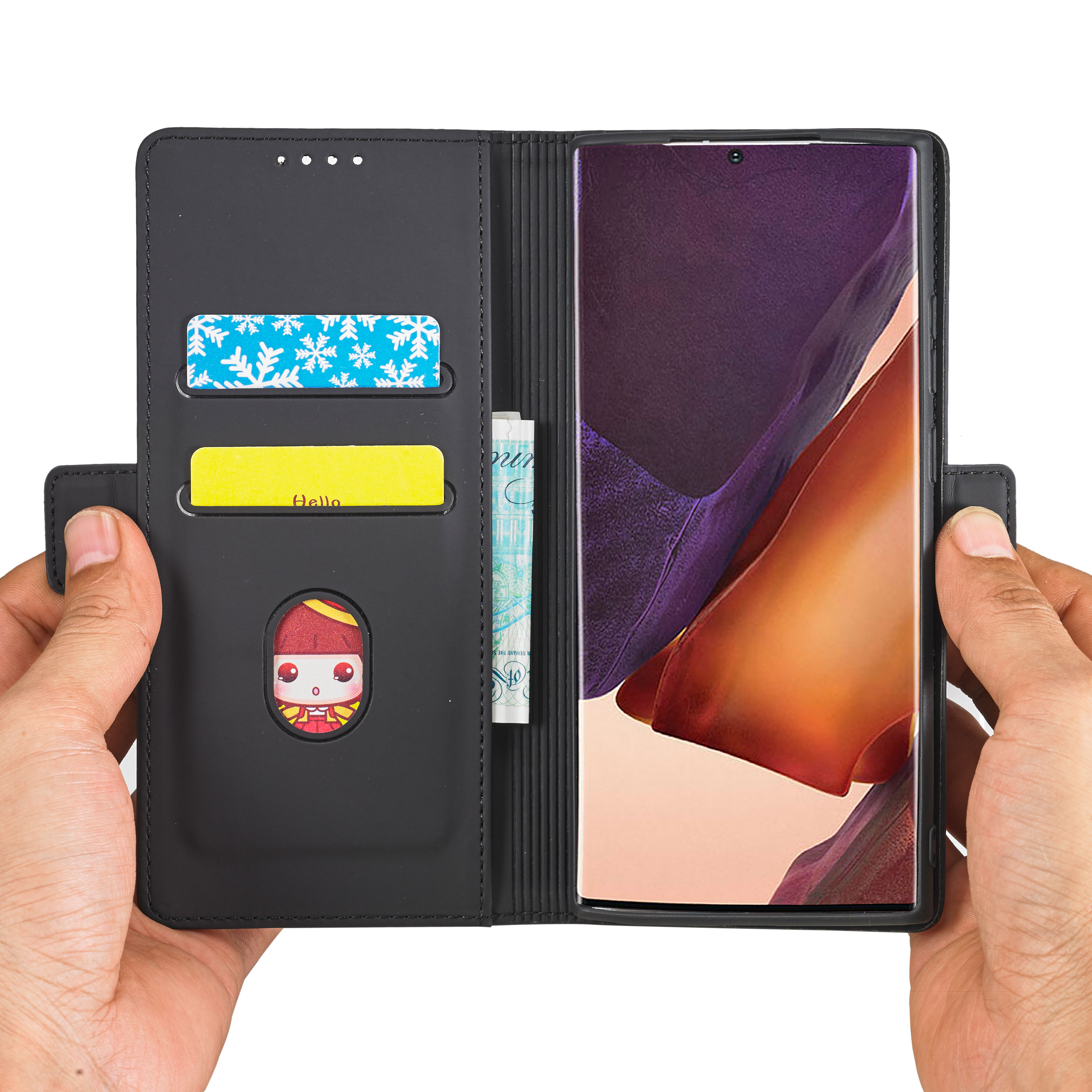 Bakeey-for-Samsung-Galaxy-Note-20-Case-Business-Flip-Magnetic-with-Multi-Card-Slots-Wallet-Shockproo-1763271-6