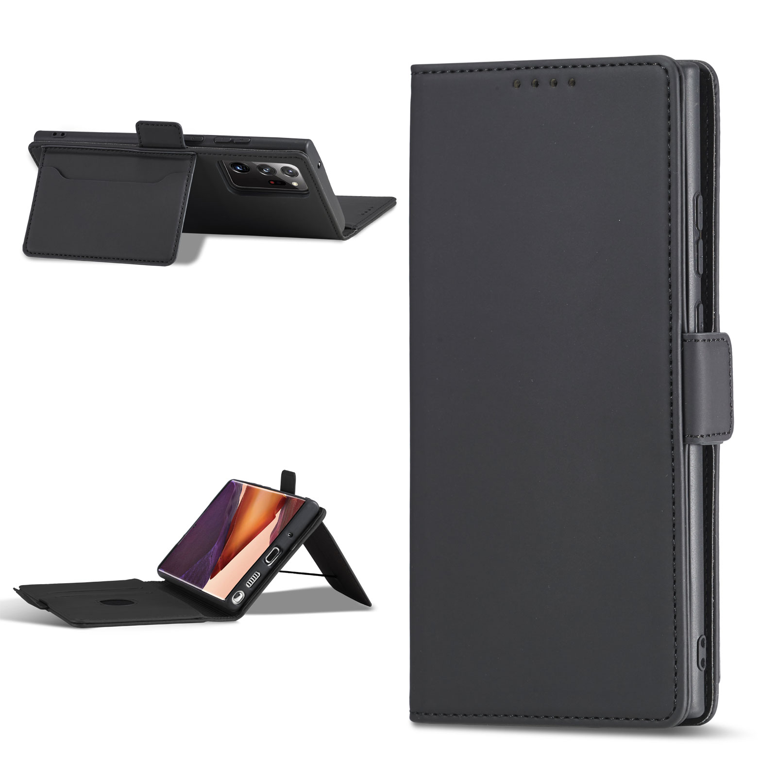Bakeey-for-Samsung-Galaxy-Note-20-Case-Business-Flip-Magnetic-with-Multi-Card-Slots-Wallet-Shockproo-1763271-8