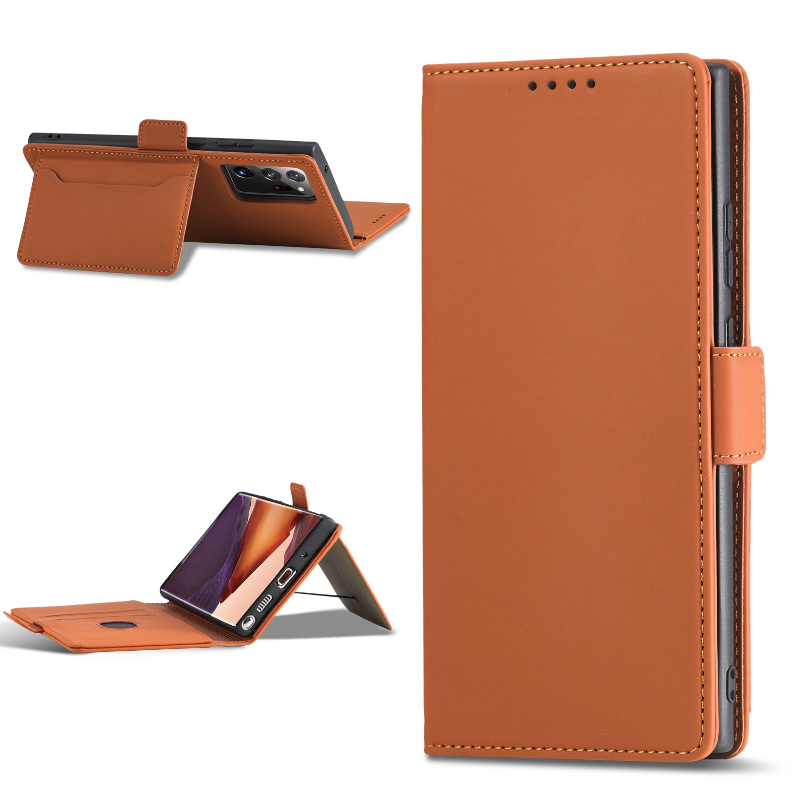 Bakeey-for-Samsung-Galaxy-Note-20-Case-Business-Flip-Magnetic-with-Multi-Card-Slots-Wallet-Shockproo-1763271-10