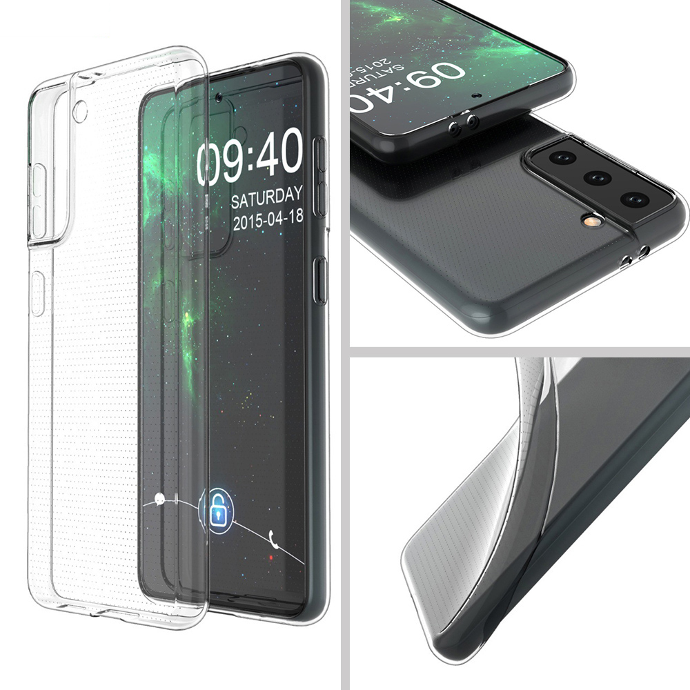 Bakeey-for-Samsung-Galaxy-S21-Ultra-5G--Galaxy-S21-5G--Galaxy-S21-5G-Protective-Case-Crystal-Transpa-1802380-1