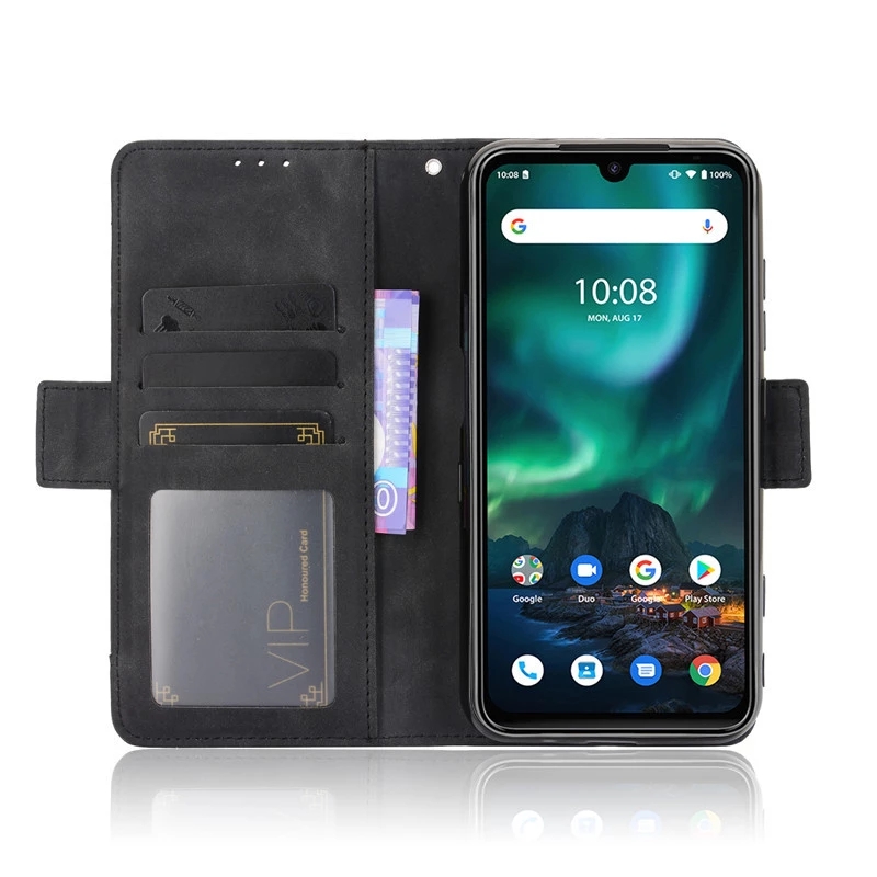 Bakeey-for-UMIDIGI-BISON-Global-Bands-Case-Magnetic-Flip-with-Detachable-Card-Sot-Wallet-Stand-PU-Le-1827016-7