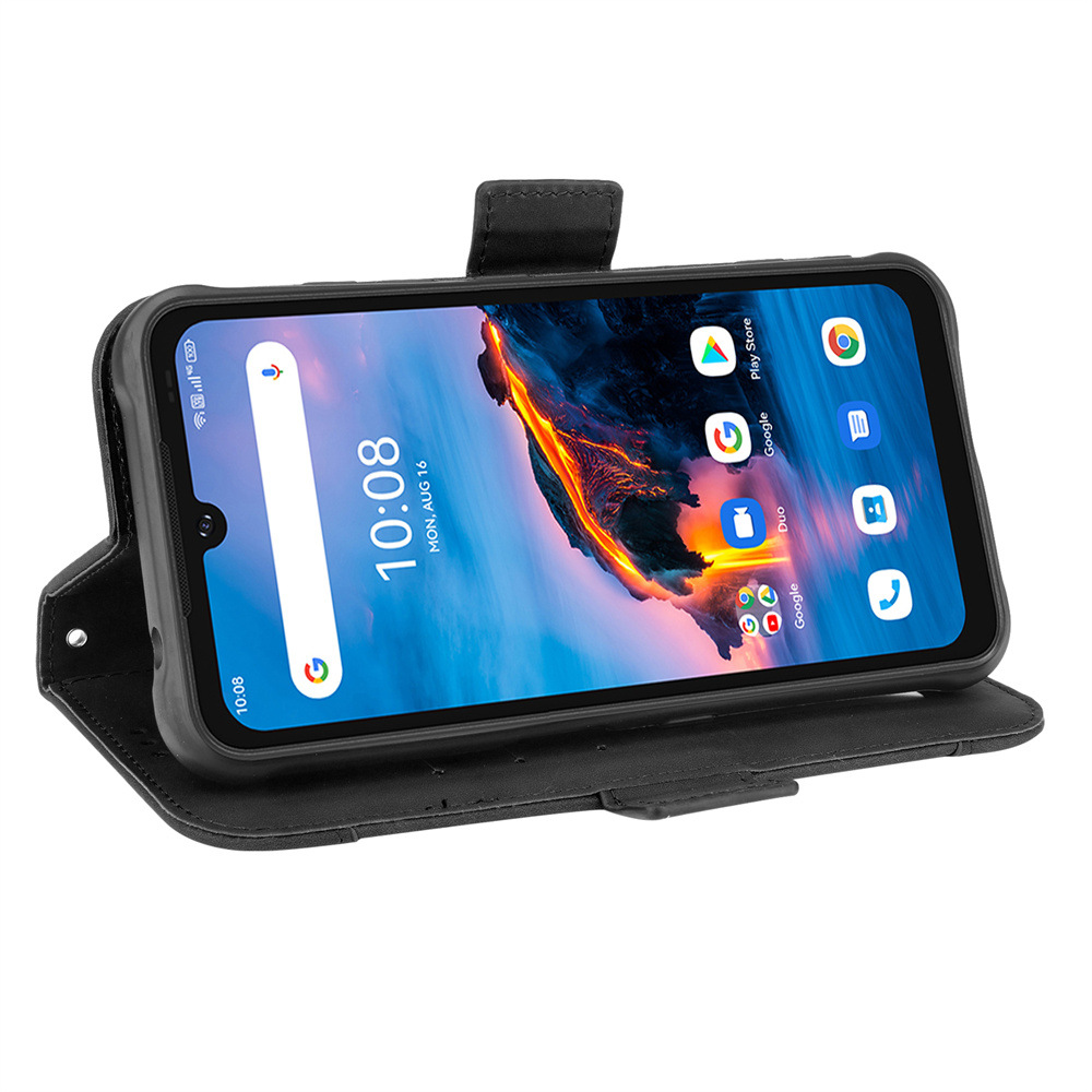 Bakeey-for-Umidigi-Bison-Pro-Case-Magnetic-Flip-with-Multiple-Card-Slot-Wallet-Folding-Stand-PU-Leat-1915508-5