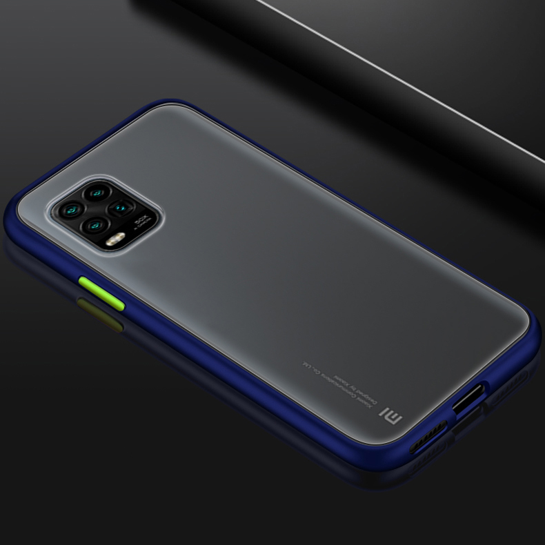 Bakeey-for-Xiaomi-Mi-10-Lite-Case-Shockproof-Anti-fingerprint-Matte-Translucent-Hard-PC--Soft-TPU-Ed-1693636-12