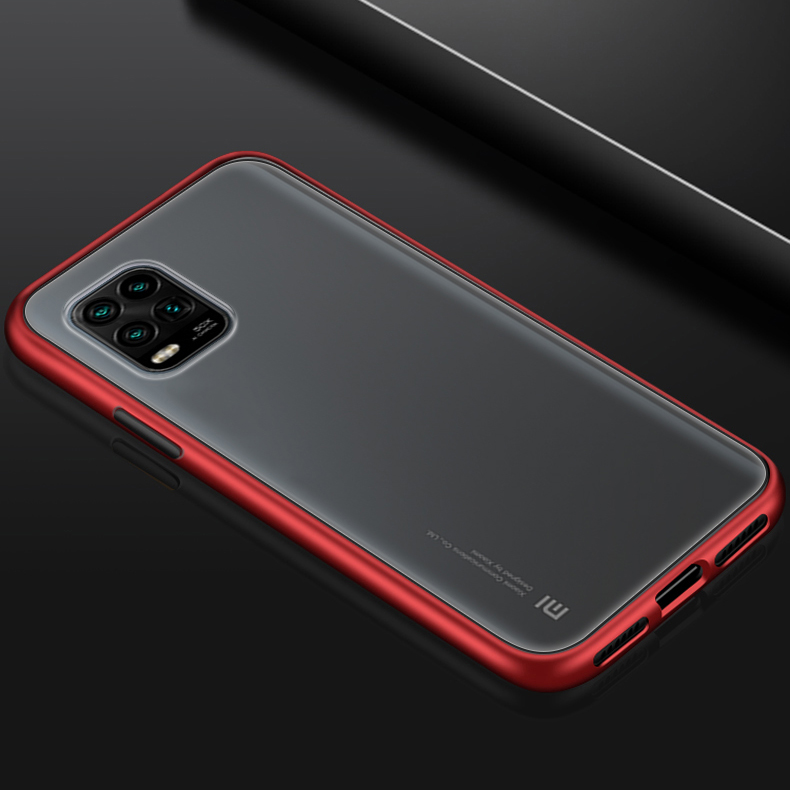 Bakeey-for-Xiaomi-Mi-10-Lite-Case-Shockproof-Anti-fingerprint-Matte-Translucent-Hard-PC--Soft-TPU-Ed-1693636-14