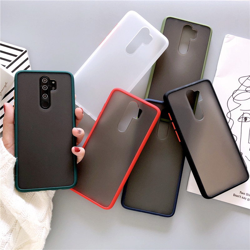 Bakeey-for-Xiaomi-Redmi-9-Case-Matte-Translucent-Anti-Scratch-Anti-Fingerprint-Soft-TPU--Hard-PC-Pro-1735304-11