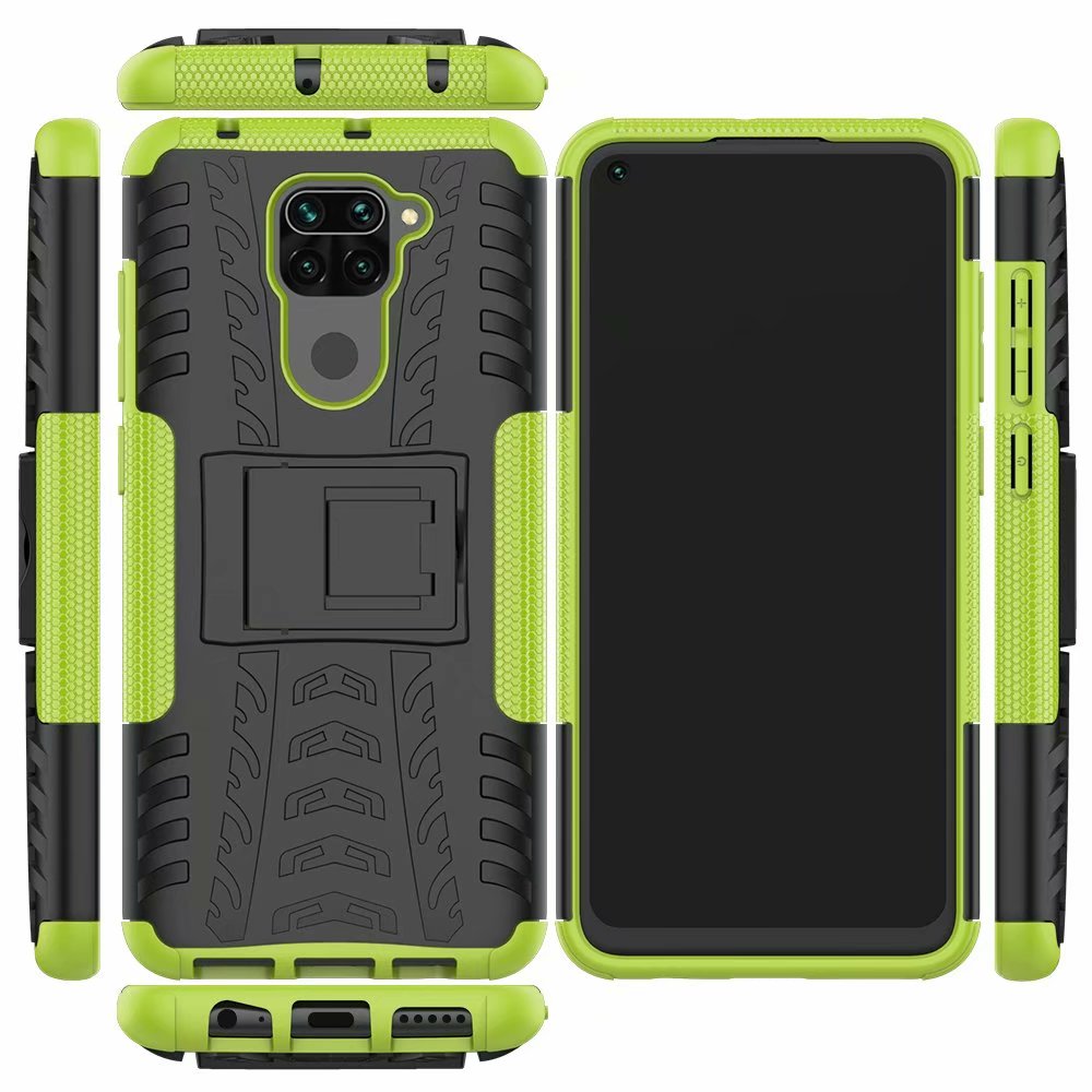 Bakeey-for-Xiaomi-Redmi-Note-9--Redmi-10X-4G-Case-Armor-Shockproof-Non-slip-with-Bracket-Stand-Prote-1714144-8