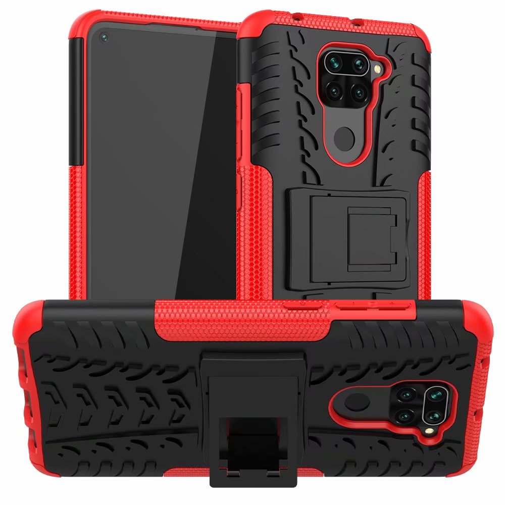 Bakeey-for-Xiaomi-Redmi-Note-9--Redmi-10X-4G-Case-Armor-Shockproof-Non-slip-with-Bracket-Stand-Prote-1714144-10