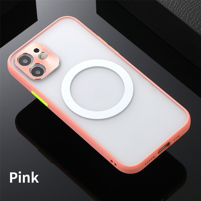 Bakeey-for-iPhone-12-Case-Support-Magsafe-Wireless-Charging-with-Lens-Protector-Anti-Fingerprint-Mat-1803583-19