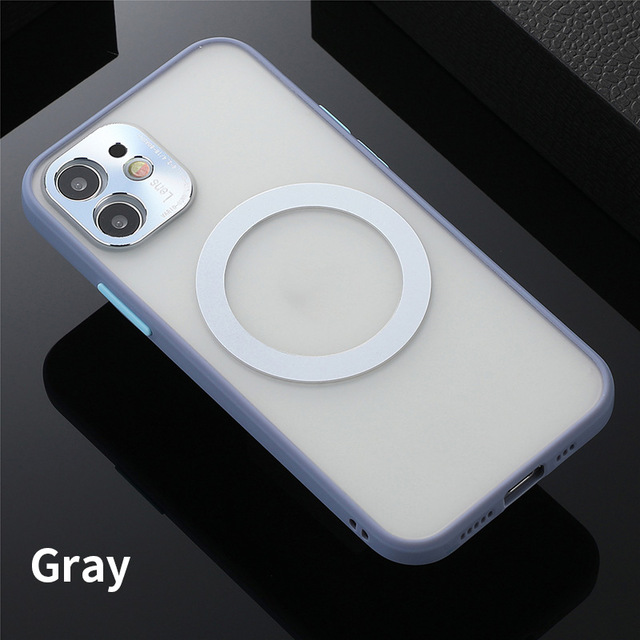 Bakeey-for-iPhone-12-Case-Support-Magsafe-Wireless-Charging-with-Lens-Protector-Anti-Fingerprint-Mat-1803583-20