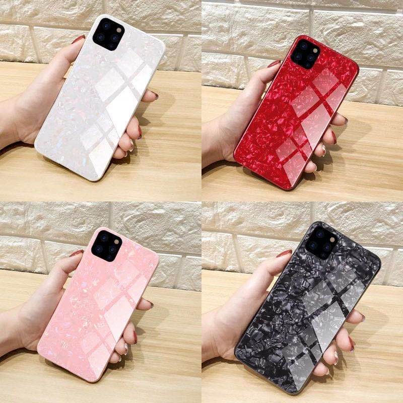 Bakeey-for-iPhone-12-Pro-Max-67-inch-Case-Luxury-TPU--Glass-Shockproof-Shell-Protective-Case-Cover-1812557-10