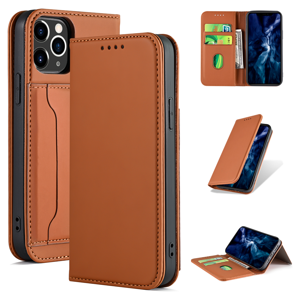 Bakeey-for-iPhone-12-Pro-Max-Case-Business-Flip-Magnetic-with-Multi-Card-Slots-Wallet-Shockproof-PU--1754513-12