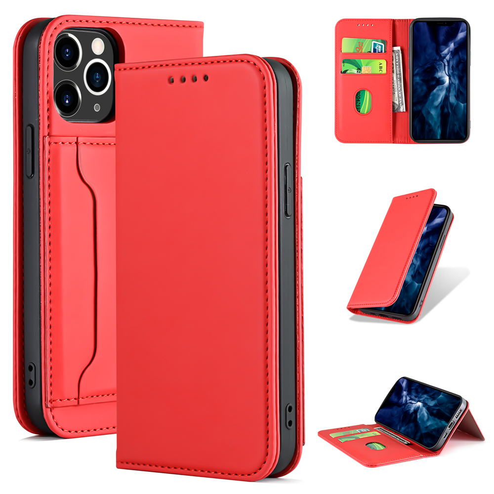 Bakeey-for-iPhone-12-Pro-Max-Case-Business-Flip-Magnetic-with-Multi-Card-Slots-Wallet-Shockproof-PU--1754513-15