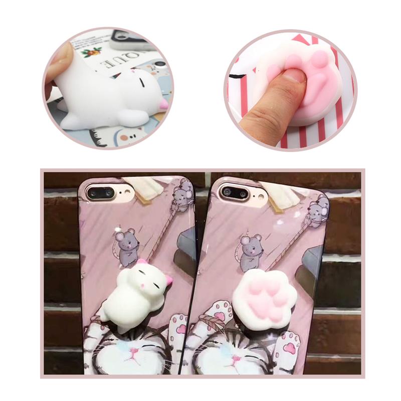 Bakeeytrade-Cartoon-3D-Squishy-Squeeze-Slow-Rising-Soft-Lazy-Cat-Claws-PC-Case-for-iPhone-6-6s6-6sPl-1173611-2