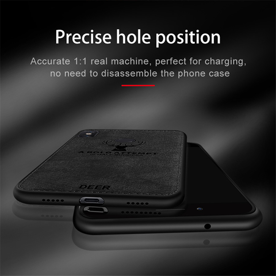 Bakeeytrade-Deer-Shockproof-Cloth--Soft-TPU-Back-Cover-Protective-Case-for-Xiaomi-Mi-A2-Mi-6X-Mi6X-1373868-7