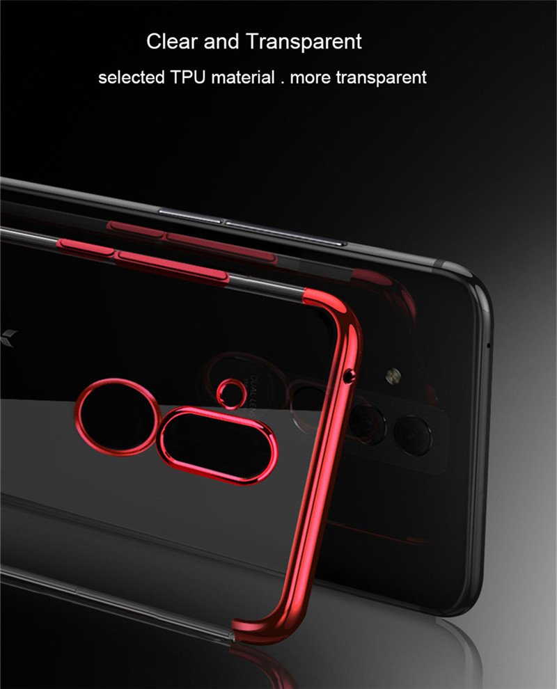 Bakeeytrade-Transparent-Plating-Shockproof-Back-Cover-Protective-Case-for-Huawei-Mate-20-Lite-1366644-8