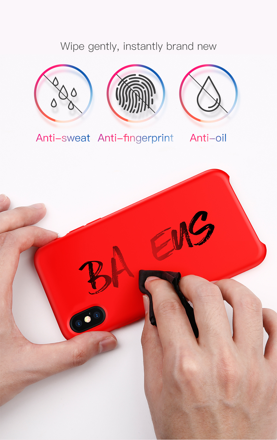 Baseus-Liquid-Silicone-Protective-Case-For-iPhone-XS-Max-Anti-Fingerprint-Anti-sweat-Back-Cover-1389436-4