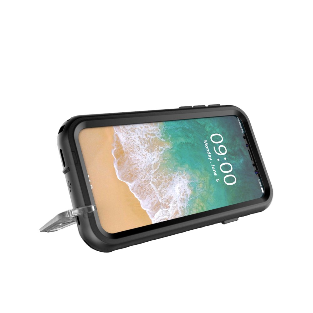 C-KU-IP68-Waterproof-Case-With-Kickstand-For-iPhone-X-Underwater-3mSnowproofDirtproofShockproof-1295031-3