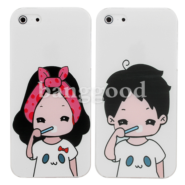 Cartoon-Lovers-Brush-Teeth-Pattern-Relief-Protective-Case-For-iPhone-5-54916-1