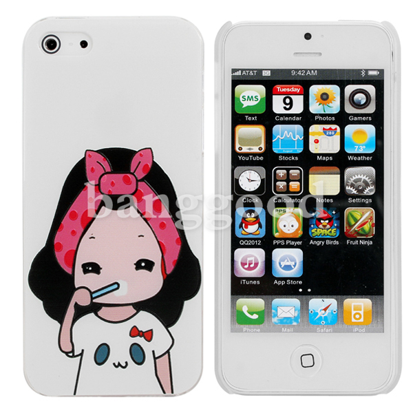 Cartoon-Lovers-Brush-Teeth-Pattern-Relief-Protective-Case-For-iPhone-5-54916-3