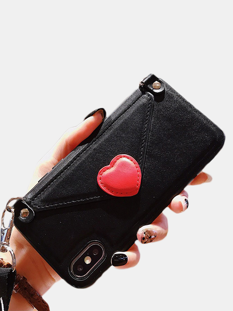 Creative-Envelope-Pattern-PU-Leather-Protective-Case-with-Strap-Card-Slot-for-iPhone-X--XS--XR--XS-M-1541061-4