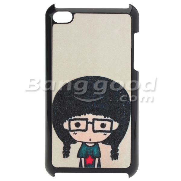 Cute-Cartoon-Little-Glasses-Gril-Frosted-Plastic-Case-For-iPod-Touch-4-62320-1