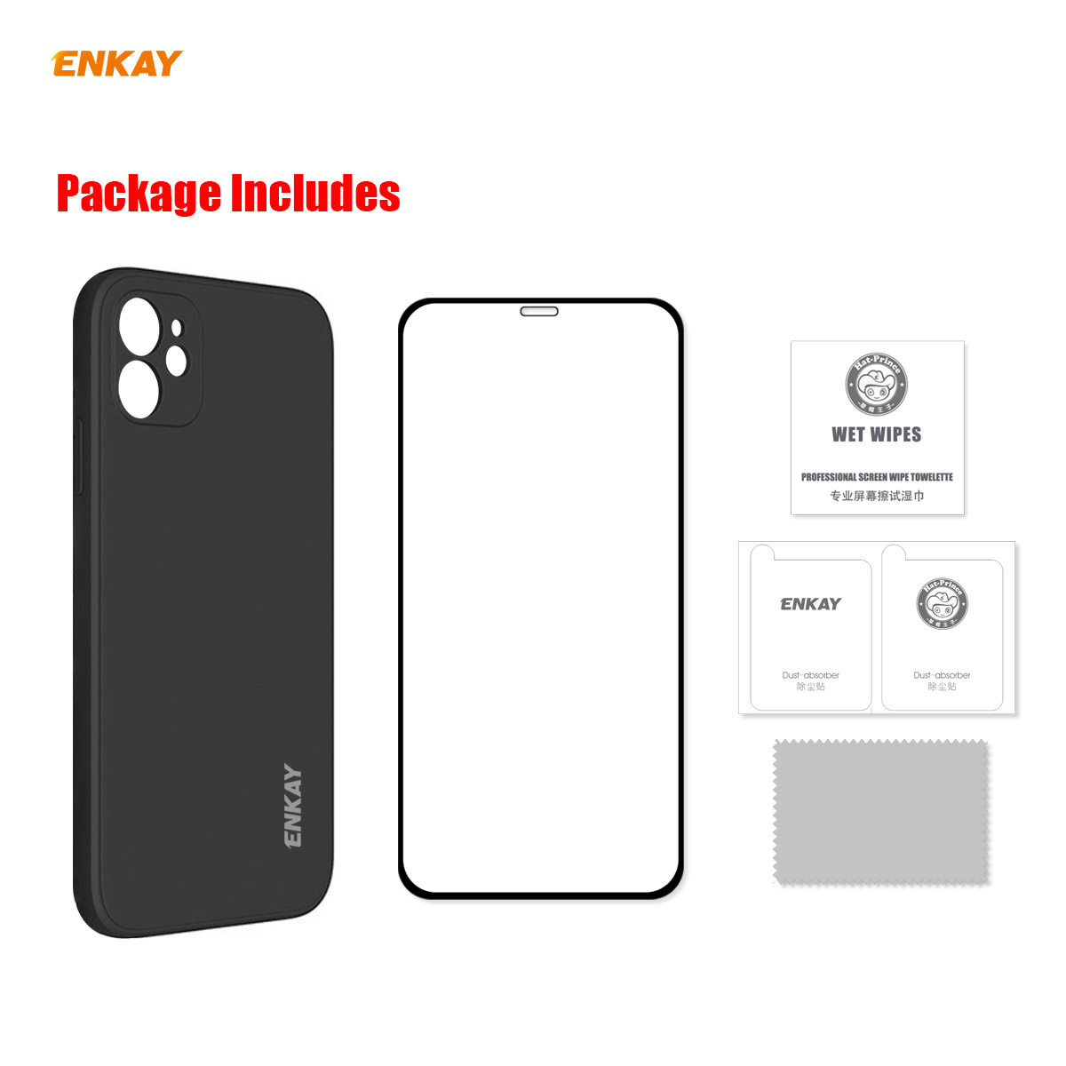 Enkay-2-in-1-for-iPhone-12-Accessories-Shockproof-with-Lens-Protector-Soft-Liquid-Silicone-Rubber-Pr-1772523-9