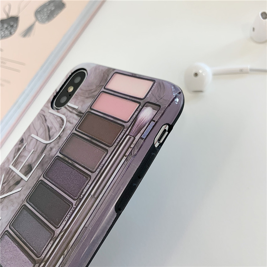 Fashion-Ins-Creative-3D-Eye-Shadow-Pattern-TPU-Shockproof-Protective-Case-for-iPhone-X--XS--XS-Max---1482776-4