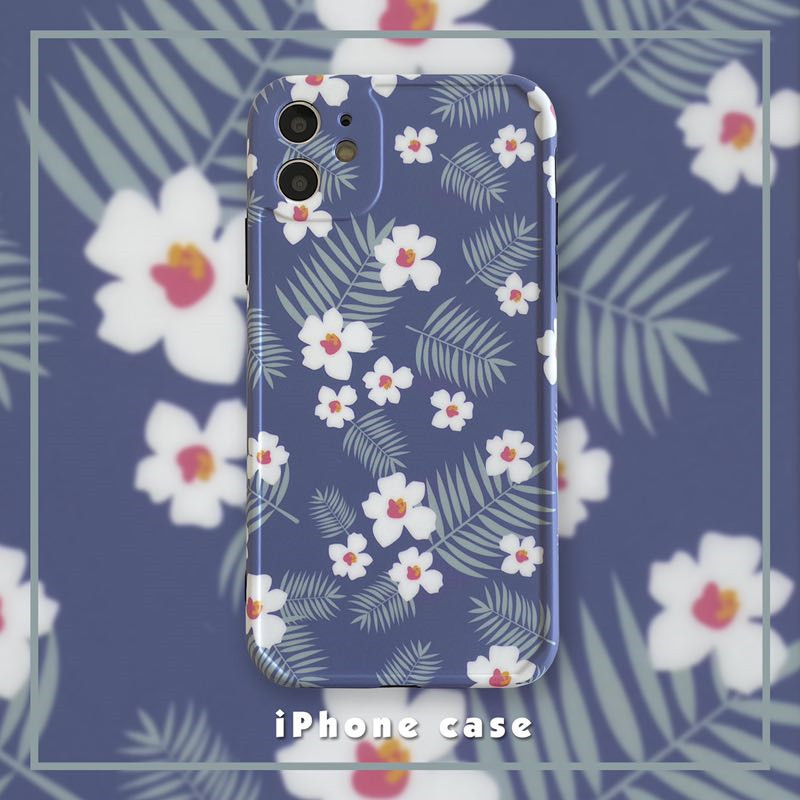 Fashion-Ins-Flower-Pattern-Shockproof-TPU-Protective-Case-for-iPhone-11--11-Pro--11-Pro-Max--X--XS---1671878-1