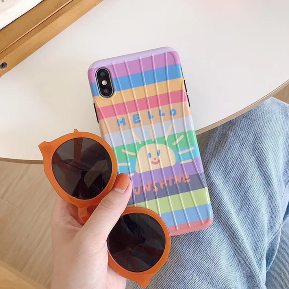 Fashion-Rainbow-Pattern-TPU-Protective-Case-Back-Cover-for-iPhone-X--XS--XR--XS-Max--6S--6S-Plus--7--1574837-2