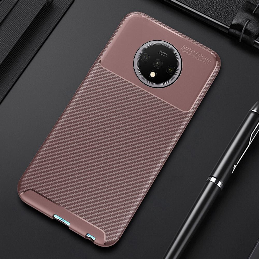 For-OnePlus-7T-Bakeey-Luxury-Carbon-Fiber-Shockproof-Anti-fingerprint-Silicone-Protective-Case-1602793-10