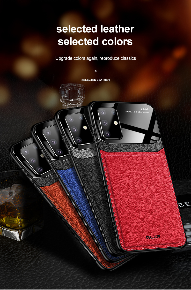 For-Samsung-Galaxy-S20--Galaxy-S20-Plus-Bakeey-Luxury-Business-PU-Leather-Mirror-Glass-Shockproof-Pr-1632710-11