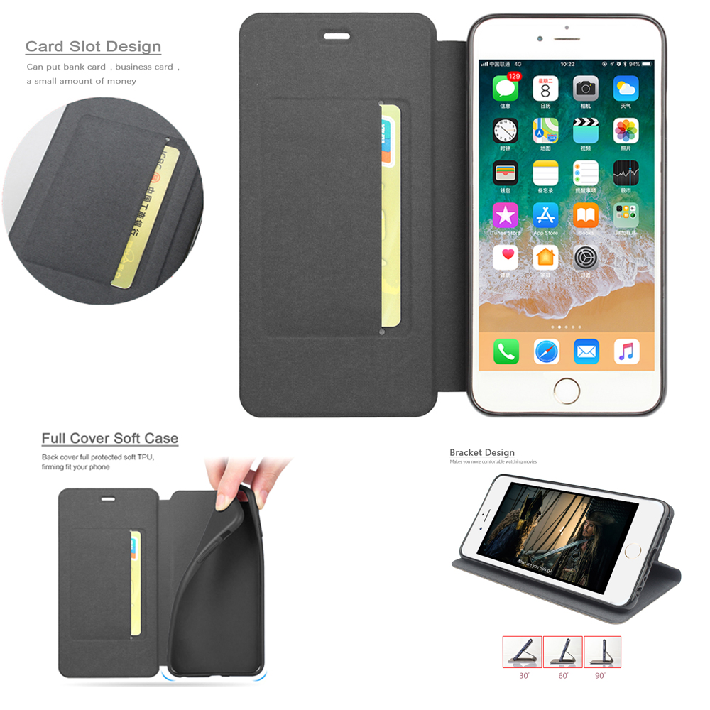 For-Xiaomi-Redmi-Note-8-Case-Bakeey-Flip-with-Stand-Card-Slot-Full-Body-Brushed-Leather-Shockproof-S-1608528-2