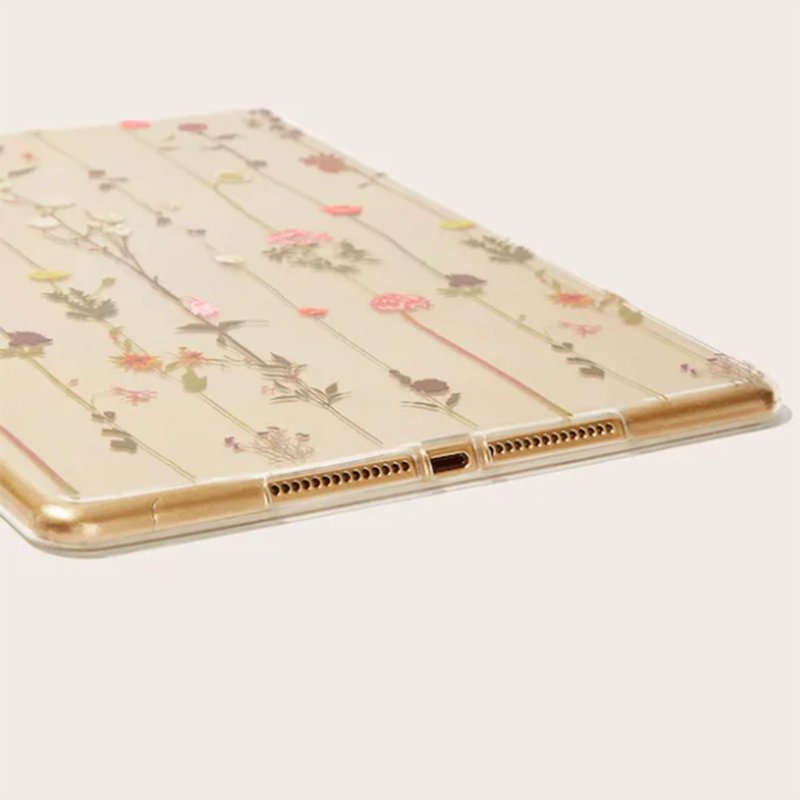For-iPad-Air-Case-Flower-Pattern-Transparent-Soft-TPU-Shockproof-Protective-Case-1510511-3