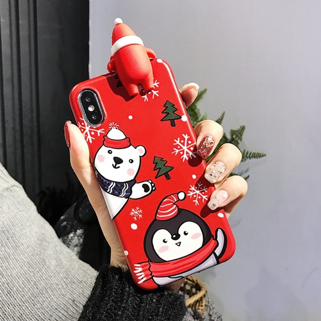 For-iPhone-6--6S--X--XS--XS-Max-Case-Merry-Christmas-Festival-with-Cartoon-Toy-Cute-Protective-Case--1598472-3