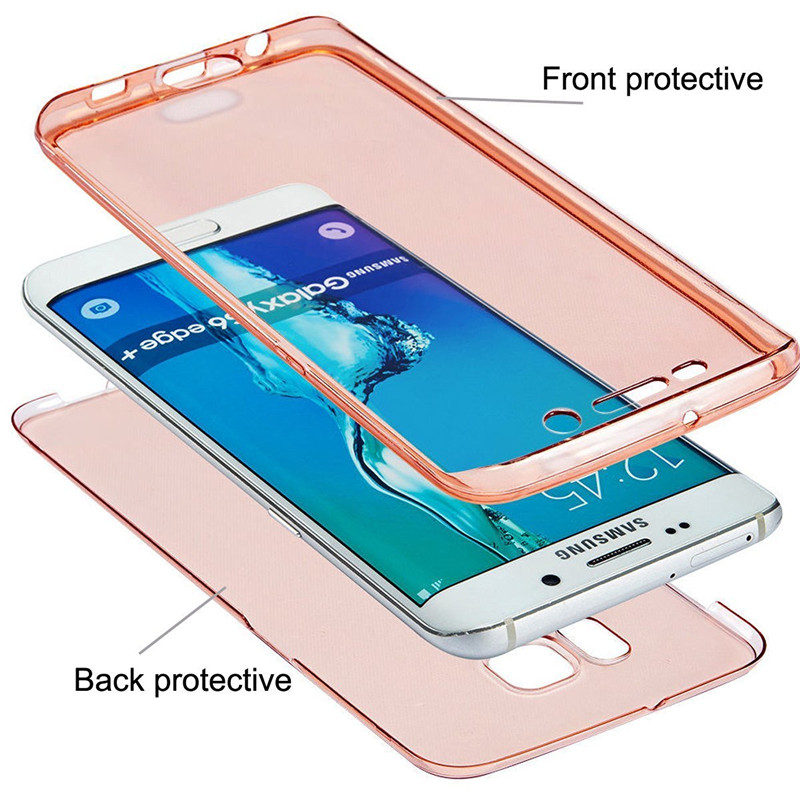 Gradient-Color-360deg-Full-Protective-TPU-Case-for-Samsung-Galaxy-S6-1254451-2