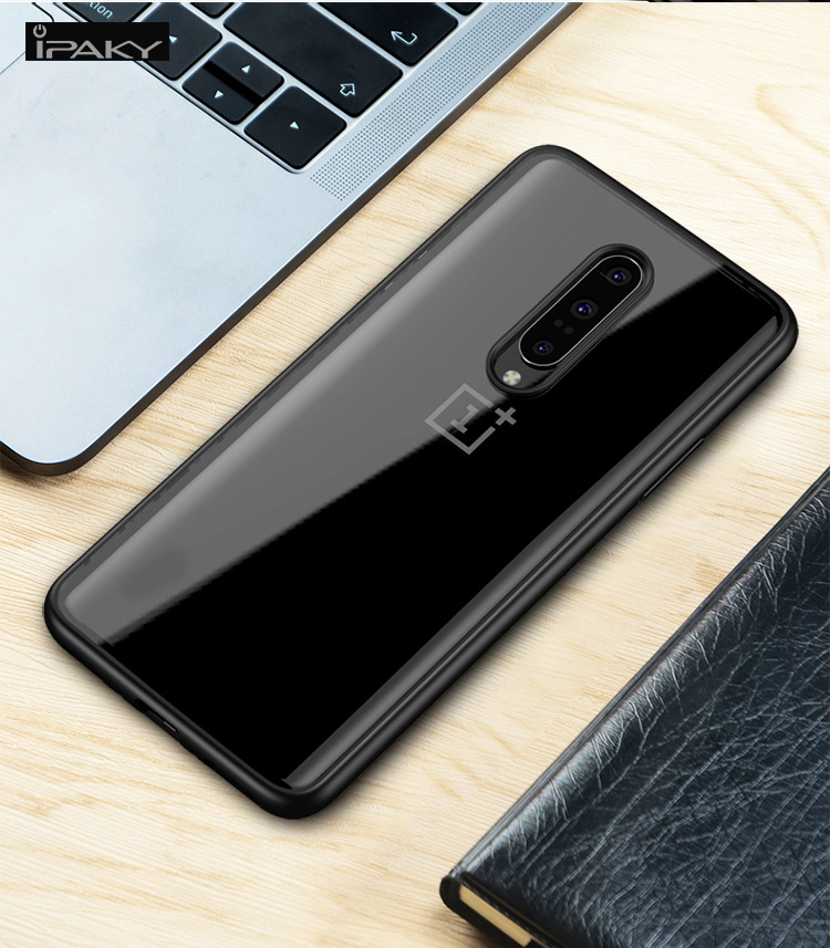IPAKY-Armor-Transparent-Shockproof-PCSoft-TPU-Edge-Shell-Protective-Case-for-Oneplus-7-1554531-6