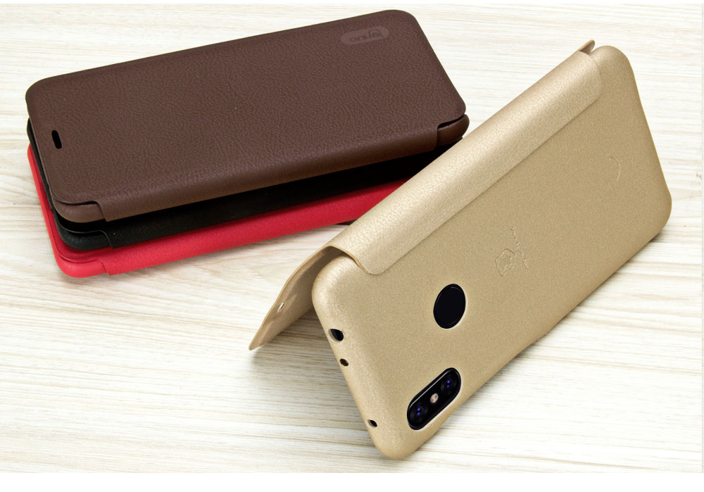 LENUO-Filp-Card-Holder-Soft-Leather-PUPC-Full-Body-Protective-Case-For-Xiaomi-Redmi-Note-6-Pro-1377793-12