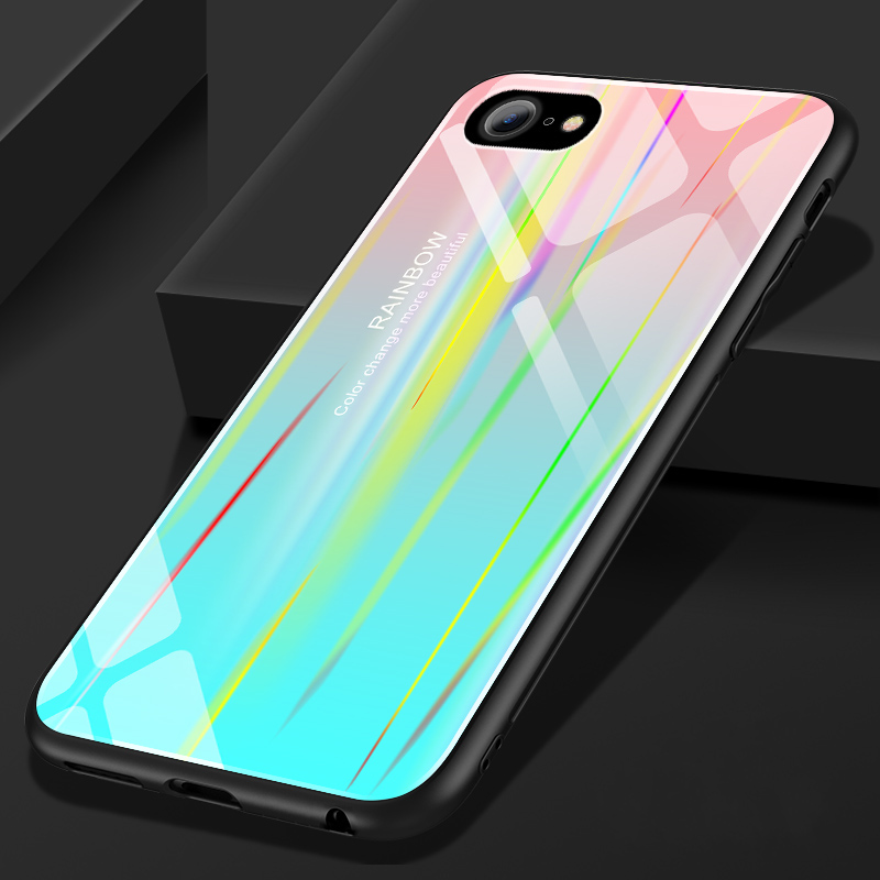 Laser-Aurora-Gradient-Color-Tempered-Glass-Protective-Case-for-iPhone-66s-1326826-6