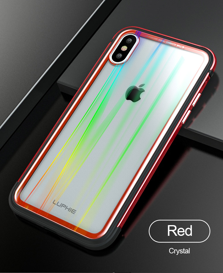 Luphie-Protective-Case-For-iPhone-XRXSXS-Max-Gradient-Color-Scratch-Resistant-Tempered-GlassAluminum-1357754-8
