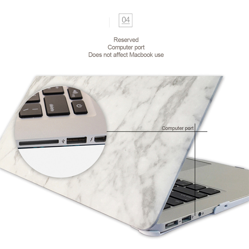 Marble-Matte-Hard-Case-Cover-Top-Bottom-Shell-For-Macbook-Pro-133-Inch-1046094-6