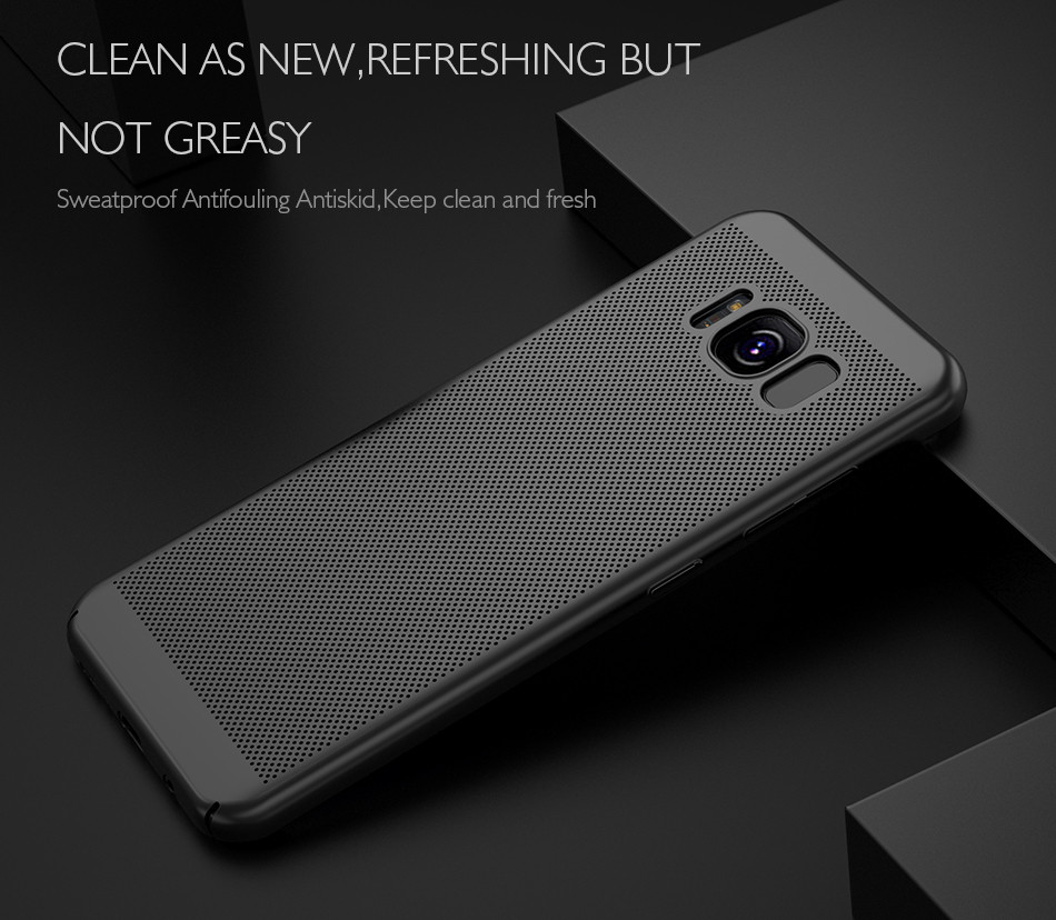 Mesh-Dissipating-Heat-Anti-Fingerprint-Hard-PC-Case-For-Samsung-Galaxy-S8-1154095-3