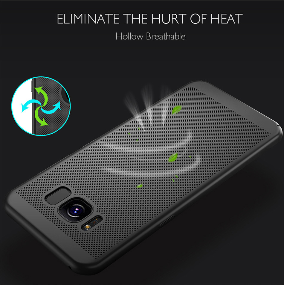 Mesh-Dissipating-Heat-Anti-Fingerprint-Hard-PC-Case-For-Samsung-Galaxy-S8-1154095-5