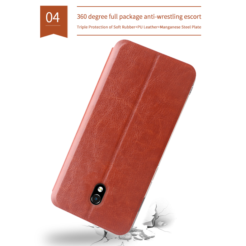 Mofi-Xiaomi-Redmi-8A-Flip-Full-Body-Shockproof-PU-Leather--Silicone-Protective-Case-Non-original-1586664-7