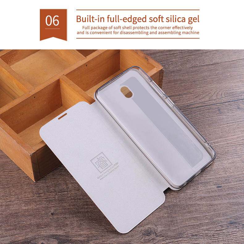 Mofi-Xiaomi-Redmi-8A-Flip-Full-Body-Shockproof-PU-Leather--Silicone-Protective-Case-Non-original-1586664-9