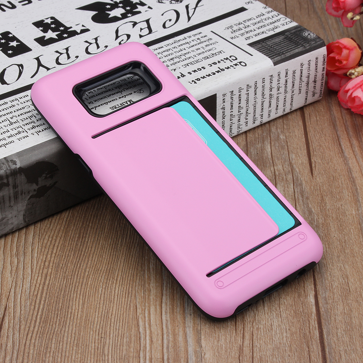 Multi-colors-TPUPC-Hybrid-Card-Slots-Shockproof-Armor-Cover-Case-For-Samsung-Galaxy-S8-Plus-1151207-9